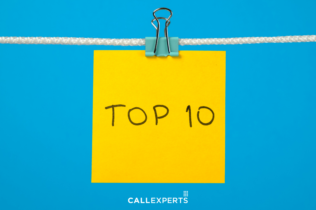 Top 10 list - how to find the right contact center partner